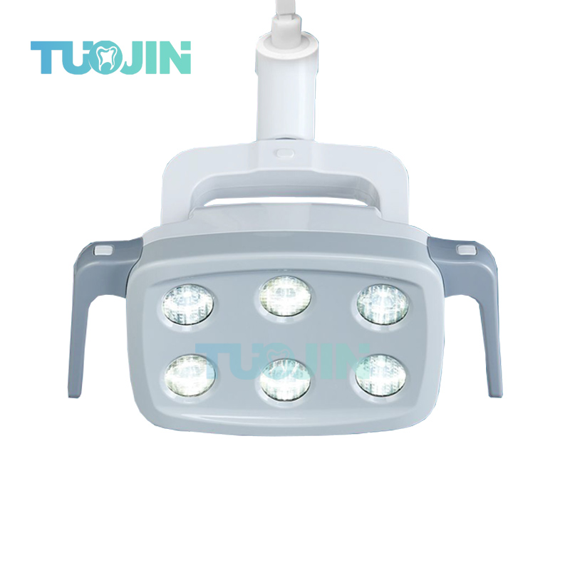 Teeth Whitening Light - โคมไฟ LED สำหรับทันตกรรม6LED ใช้ในช่องปากเก้าอี้แสงสปอตไลท์อินฟาเรดแบบอุปนัยเครื่องมือฟอกสีฟันดูแลช่องปาก