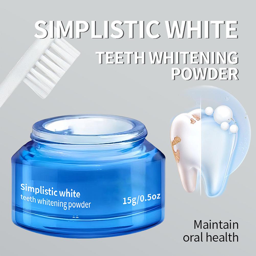 ผงฟอกฟันขาวสูตรเรียบง่าย ขจัดค - Teeth Whitening Clinic บทวิจารณ์และราคา