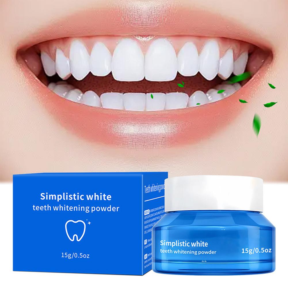 ผงฟอกฟันขาวสูตรเรียบง่าย ขจัดค - Teeth Whitening Clinic บทวิจารณ์และราคา