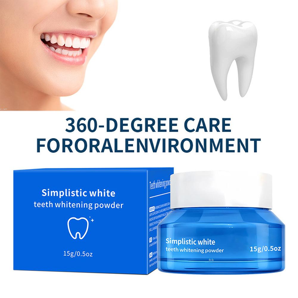 ผงฟอกฟันขาวสูตรเรียบง่าย ขจัดค - Teeth Whitening Clinic บทวิจารณ์และราคา