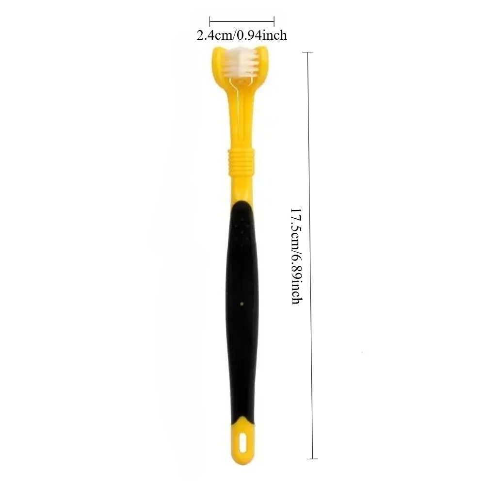 แปรงสีฟันสัตว์เลี้ยง 3 ด้าน สำ - Teeth Whitening Brush บทวิจารณ์และราคา