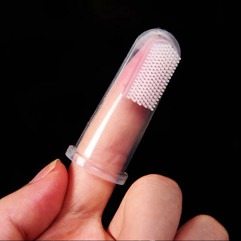 แปรงสีฟันซิลิโคนนุ่มสำหรับสัตว - Teeth Whitening Brush บทวิจารณ์และราคา