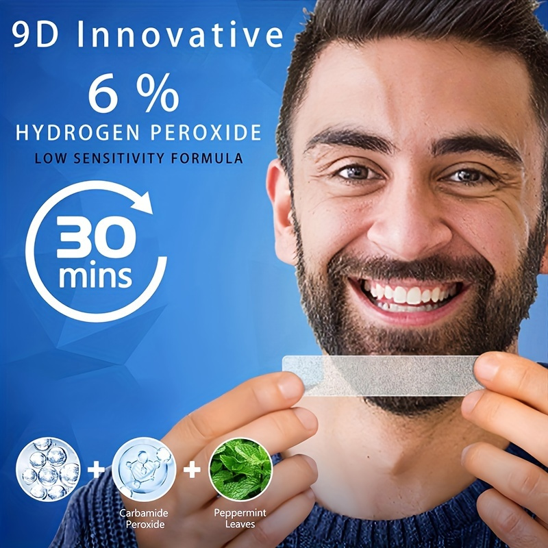 แถบฟอกสีฟัน Aurany White 9D 21 - Teeth Whitening Clinic บทวิจารณ์และราคา